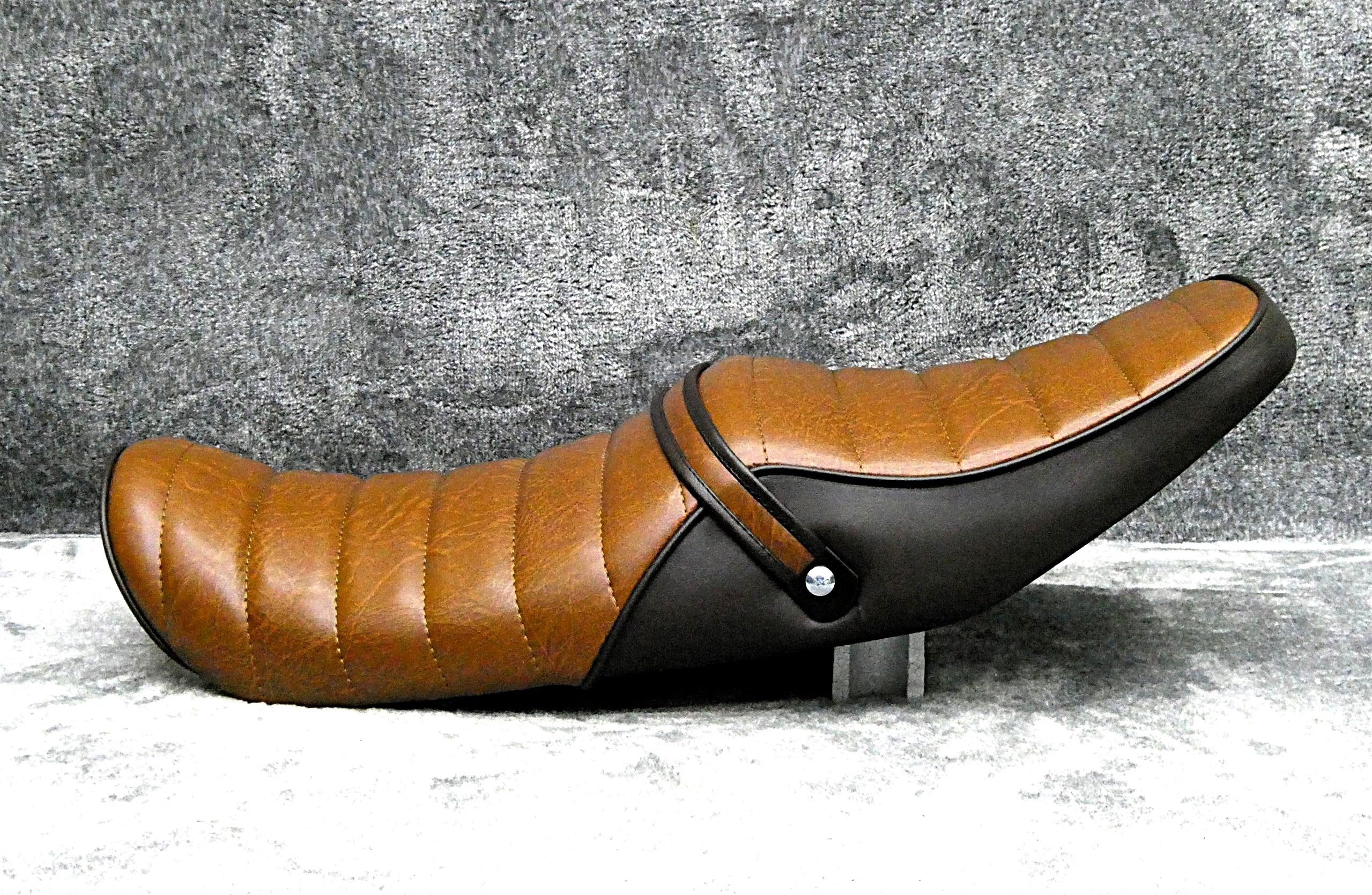 Amazon | ZRX400 タックロール シート (茶レザー ツートン)/ZRX2